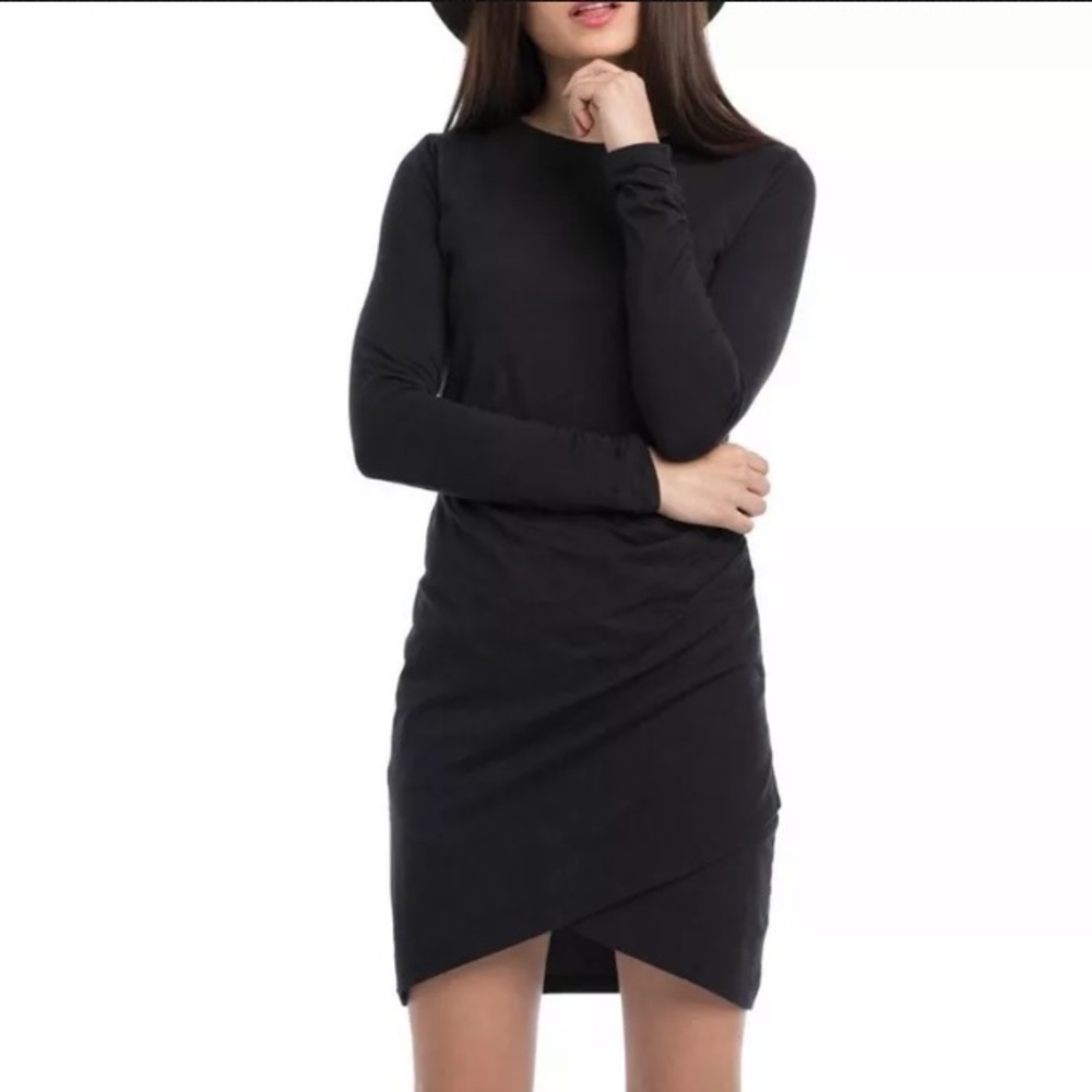 NWT Large Synergy Organics Bretton Dress/ Black